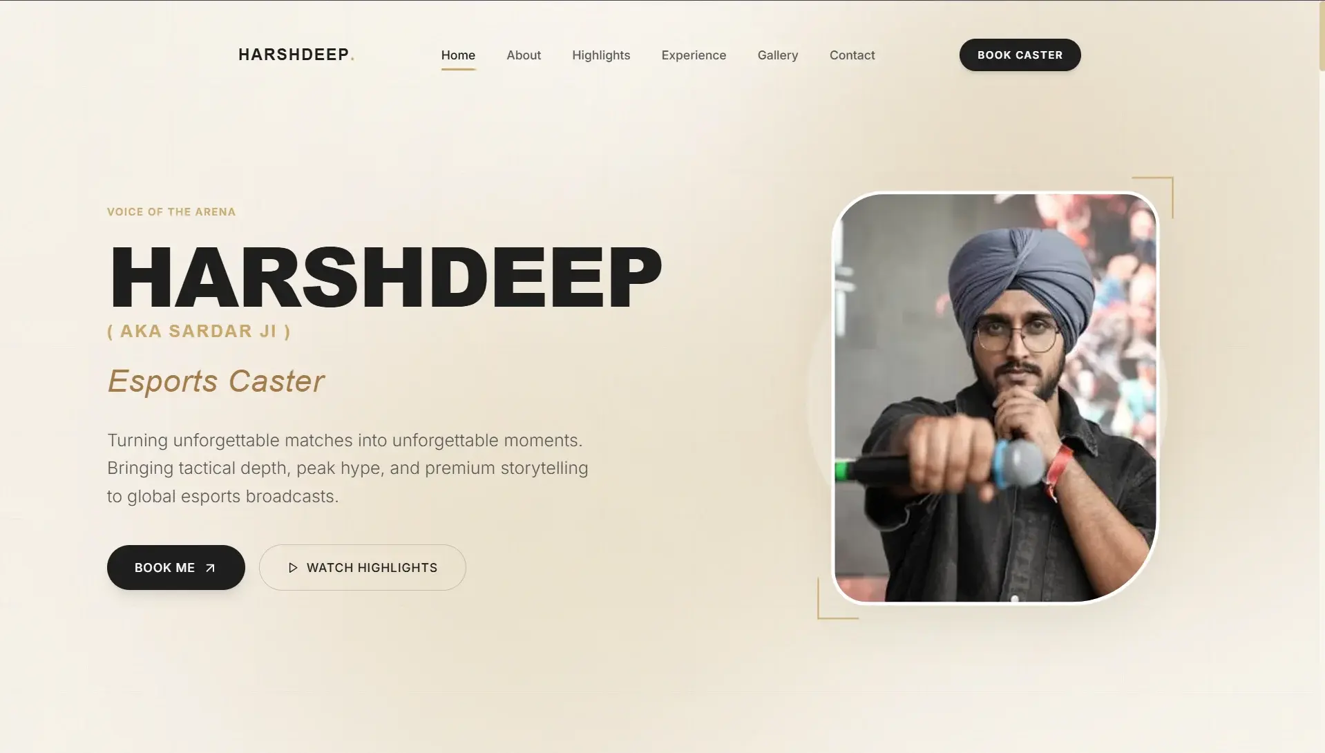 Caster Website